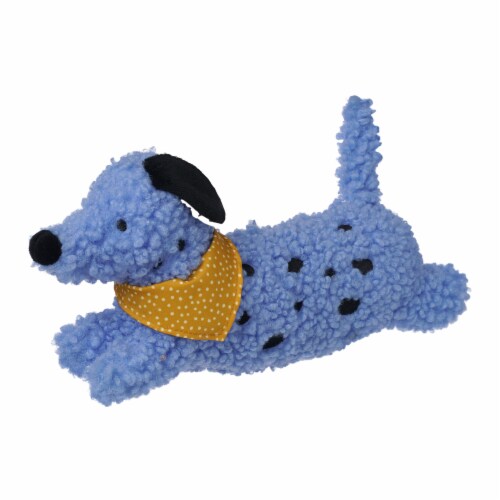 Manhattan Pet Toy Leapin' Louie Sherpa-Style Soft Squeaker Dog Exercise Toy Perspective: front