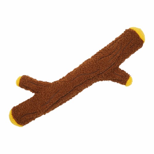 Manhattan Pet Toy Twiggy Large Soft Fetch Stick and Squeaker