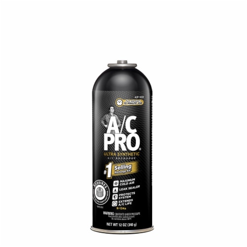 A/C Pro® Ultra Synthetic Recharge Kit Perspective: front