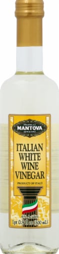 Mantova White Wine Vinegar Perspective: front