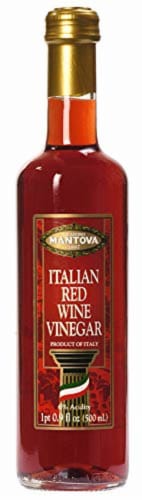 Mantova Italian Red Wine Vinegar Perspective: front
