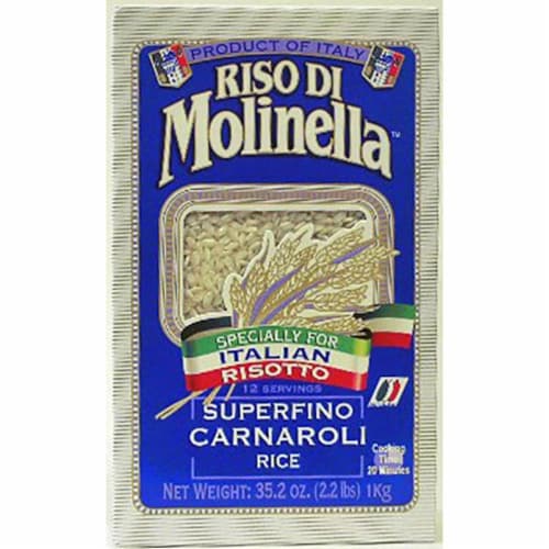 Italian Carnaroli Rice 2.2 lb (Pack of 3) Perspective: front