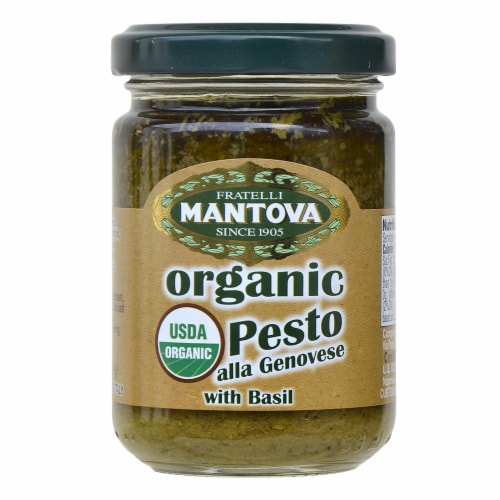 Organic Pesto Genovese 4.6 oz (Pack of 3) Perspective: front