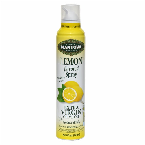 Natural Lemon Extra Virgin Olive oil Spray (Pack of 2) Perspective: front