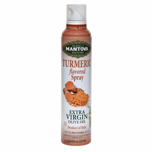 Natural Turmeric Extra Virgin Olive oil Spray (Pack of 2) Perspective: front