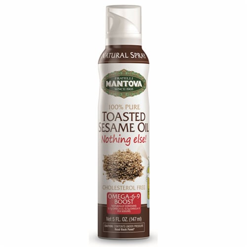 Fratelli Mantova Toasted Sesame Oil Spray Perspective: front