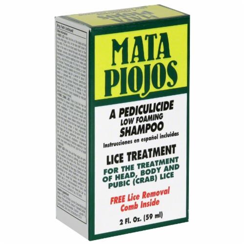 Mata Piojos Parasticide Shampoo Perspective: front