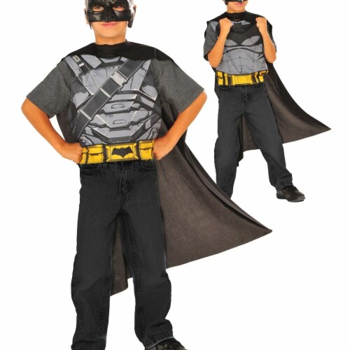 Imagine Batman V Superman Reversible Costume Set&#44; One Size Costume Perspective: front