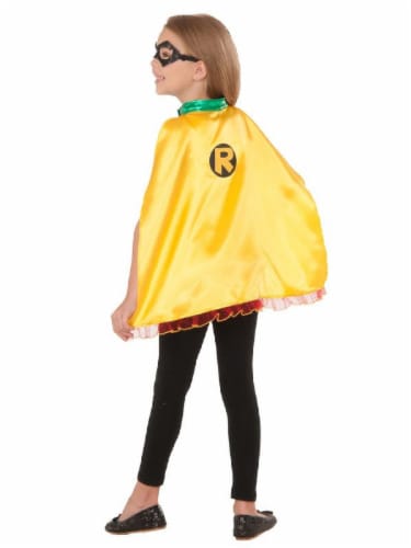 Robin Mask and Cape Set Perspective: front
