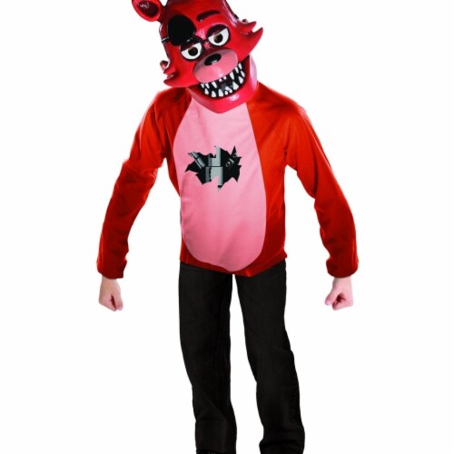 Buyseasons Five Nights At Fdys Deluxe Foxy Kids Costume Set, Small Costume Perspective: front