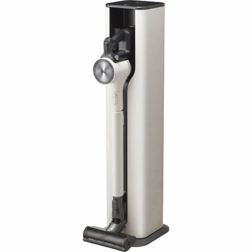 LG A939KBGS CordZero Cordless Stick Vacuum - Sand Beige Perspective: front