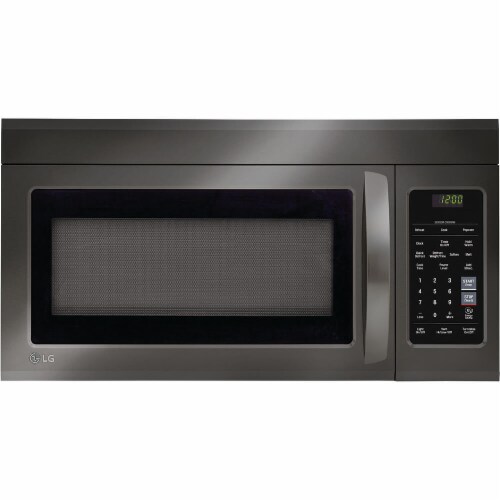 LG LMV1831BD 1.8 Cu. Ft. Black Stainless Over the Range Microwave 1 Fry s Food Stores