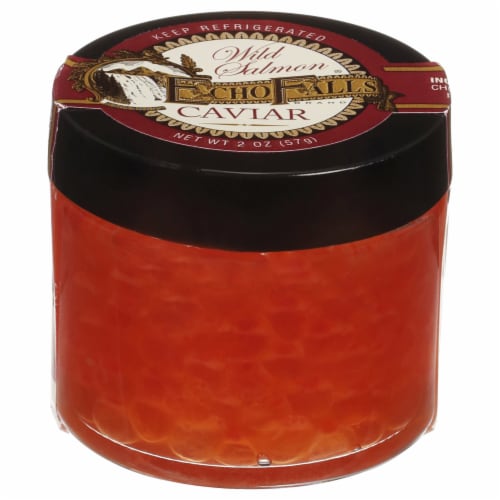Echo Falls Wild Salmon Caviar Perspective: front