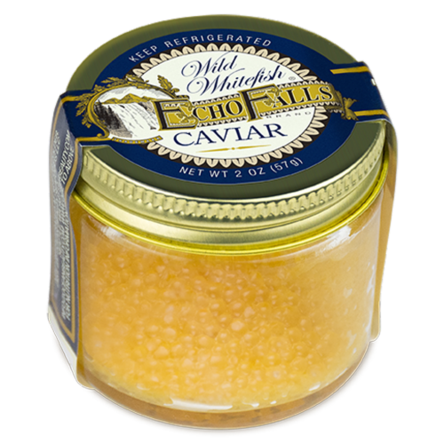Echo Falls Wild Whitefish Caviar Perspective: front