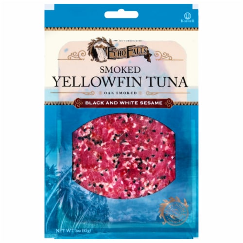 Echo Falls Smoked Tuna with Sesame Perspective: front