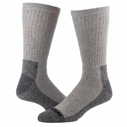 Wigwam At Work Crew Socks - Gray Perspective: front