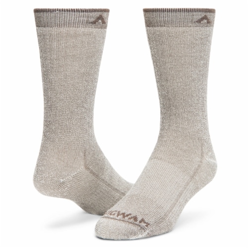 Wigwam Merino Comfort Hiker Crew Socks - Taupe Perspective: front