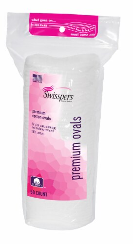 Swisspers Premium Cotton Ovals Perspective: front