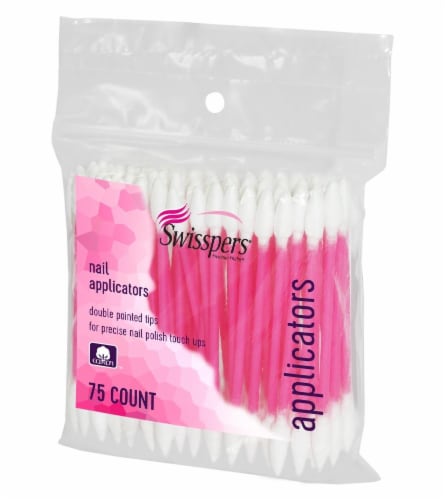 Swisspers Cotton Nail Applicators Perspective: front