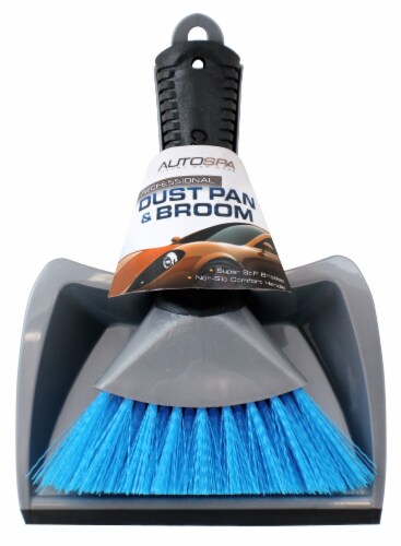 Carrand Heavy Duty Dust Pan & Broom Perspective: front