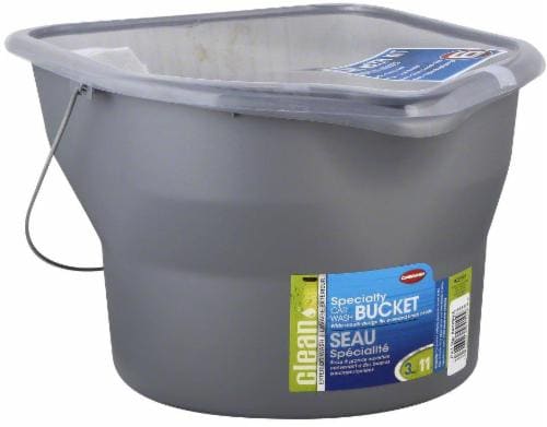 Carrand Specialty Car Wash Bucket Kit 6 Pack - Gray, 6 pk