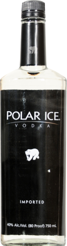Polar Ice Vodka Perspective: front
