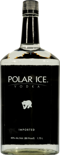 Polar Ice Regular Vodka Perspective: front