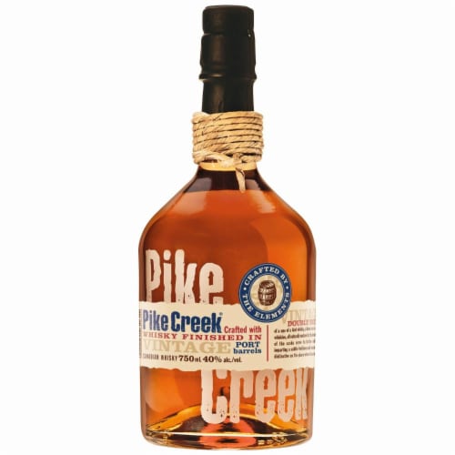 Pike Creek Canadian Whisky Perspective: front