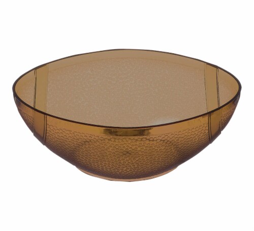 Amscan 438957 Football Plastic Bowl - Pack of 12 Perspective: front