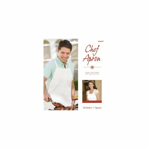 Amscan Disposable Chef Apron - Pack of 6 Perspective: front
