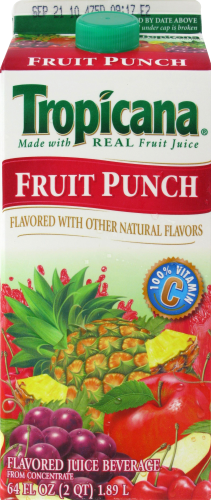 Tropicana Fruit Punch Perspective: front