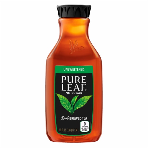 Pure Leaf Real Brewed Unsweetened Black Tea, 12 bottles / 16.9 fl