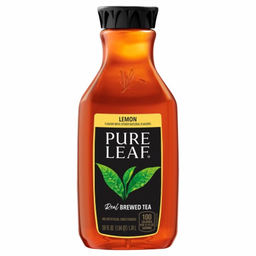 Pure Leaf Lemon Iced Tea Perspective: front