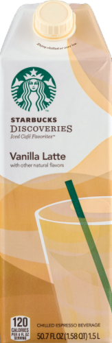 Starbucks Discoveries Vanilla Latte Perspective: front
