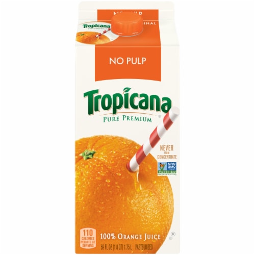 Tropicana Pure Premium No Pulp Orange Juice 59 Fl Oz Fred Meyer