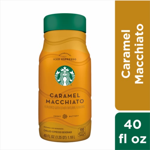 Starbucks Espresso Caramel Macchiato Iced Coffee Carton 40 fl oz Ralphs