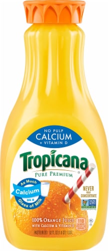 Tropicana® Pure Premium No Pulp with Calcium + Vitamin D Orange Juice