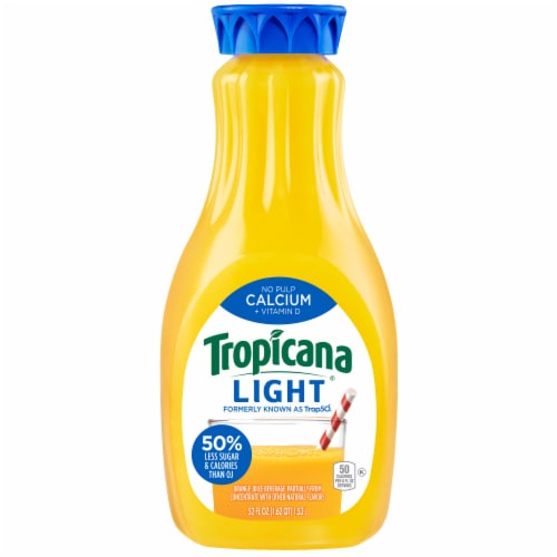 Tropicana Light Orange Juice, No Pulp With Calcium + Vitamin D