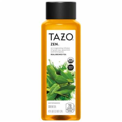 Tazo® Iced Tea Zen Green Tea Bottle Perspective: front