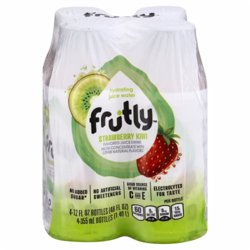 Frutly Strawberry Kiwi Hydrating Juice Water Perspective: front