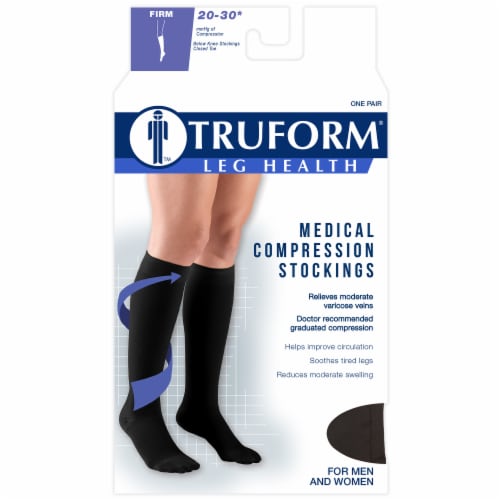 Truform Leg Health Firm Medical Compression Stockings, Medium - Kroger