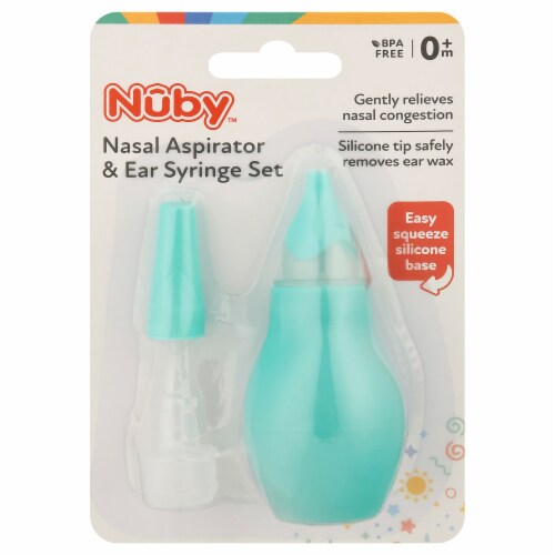 Nuby Nasal Aspirator Ear Syringe Set 1 ct Ralphs