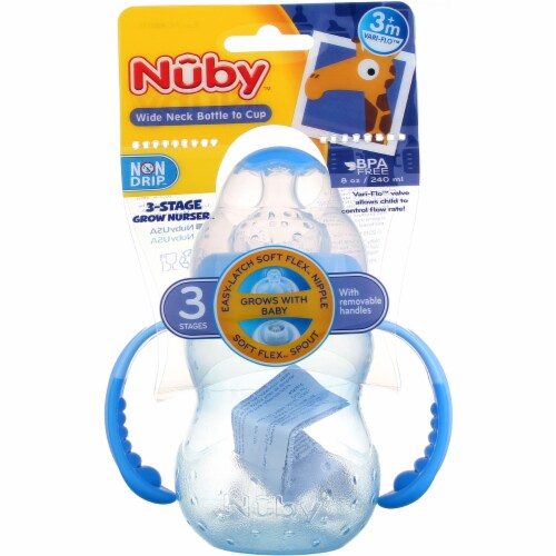 Nuby No Spill Easy Grip Trainer Cup 2ct : Baby fast delivery by App or  Online