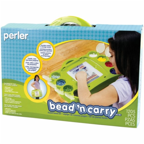 Perler™ Bead ’N Carry™ Fused Bead Kit Perspective: front