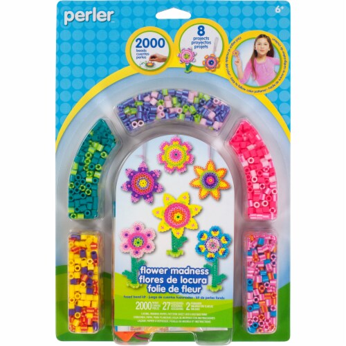 Perler Fused Bead Kit-Flower Madness, 1 ct - Fry's Food Stores