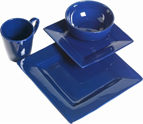 Tabletops Unlimited Gallery Amalfi Dinnerware Set - Blue Perspective: front