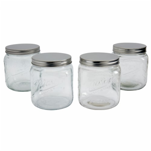 Mason Craft & More Glass Jar - Clear Perspective: front