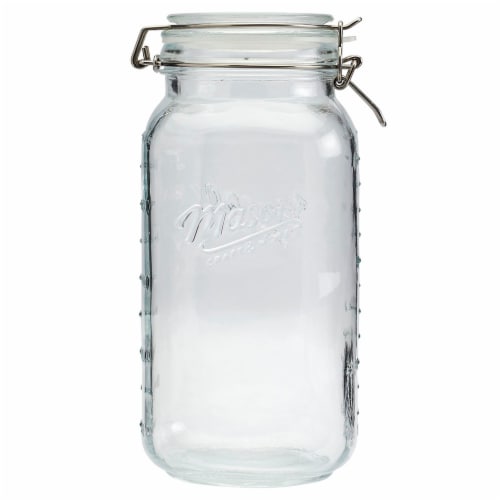 Mason Craft & More Glass Pantry Jar - Clear Perspective: front