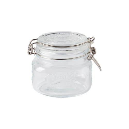 Mason Craft & More Glass Jar with Handle and Lid - Clear, 32 oz - Pay Less  Super Markets