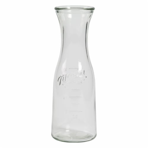 Mason Craft & More Glass Wine Carafe Perspective: front
